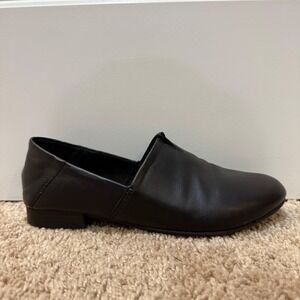 B.O.C Born Concepts Black Leather Comfort Slip On Loafers Casual Shoes Size 6.5M